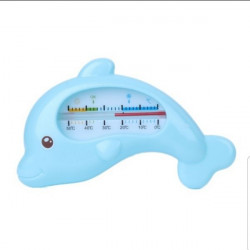 Bade Thermometer blau Delfin