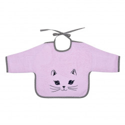Ärmellätzchen rosa Katze