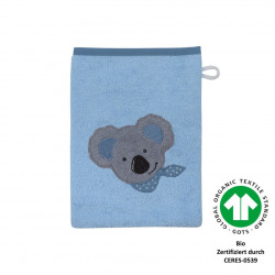 Waschhandschuh bleu Koala...