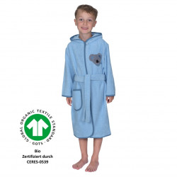 Kinderbademantel bleu Koala...