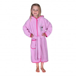 Kinderbademantel rosa...